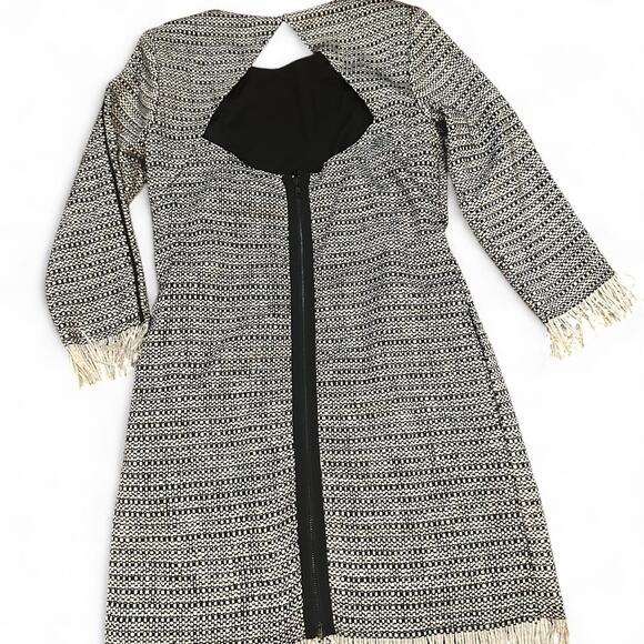 Sam edelman black white tweed dress - Picture 2 of 6